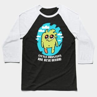 Cute Little Monsters Baseball T-Shirt